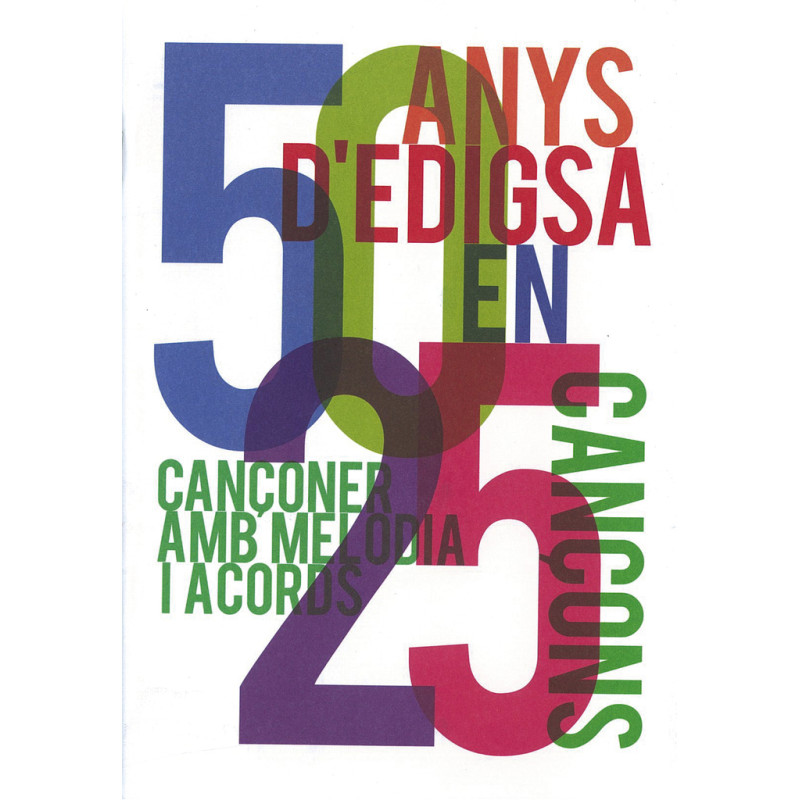 50 anys d'EDIGSA en 25 cançons