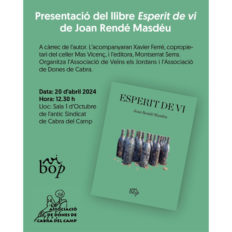 Esperit de vi de Joan Rendé i Masdéu