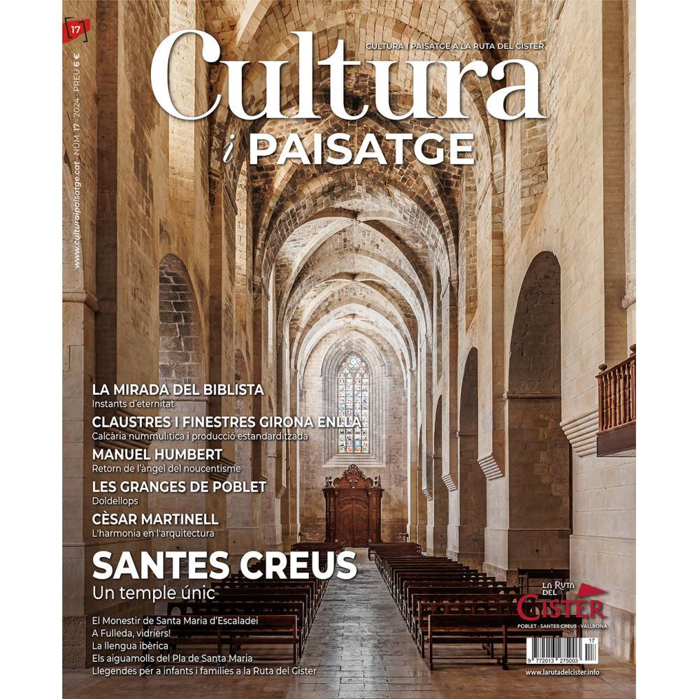 Cultura i Paisatge a la Ruta del Cister, 17ª edició de la revista.