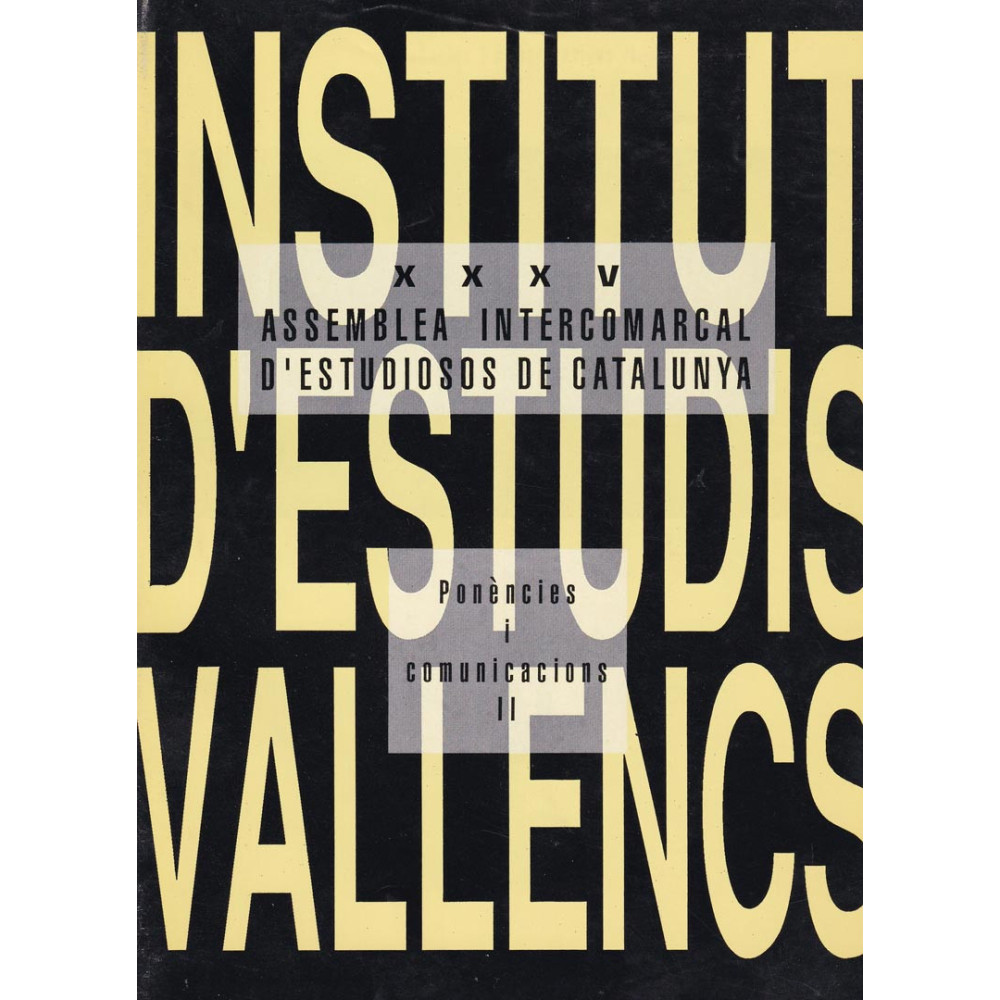 Actes de l’Assemblea Intercomarcal d’Estudiosos (1989)  (3 volums)